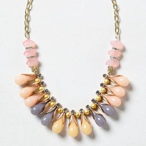 Anthropologie Berry Drop Necklace